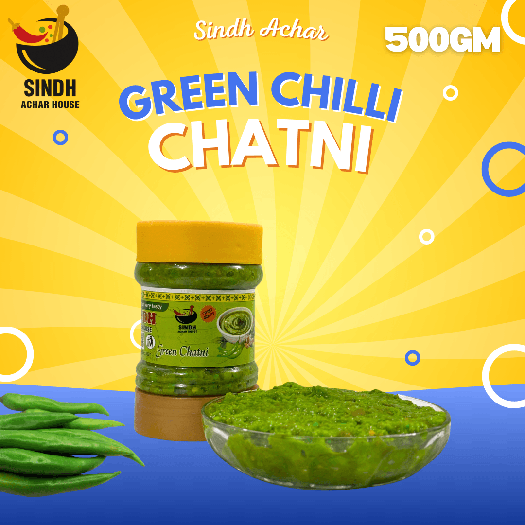Green Chili Chutney (500g)