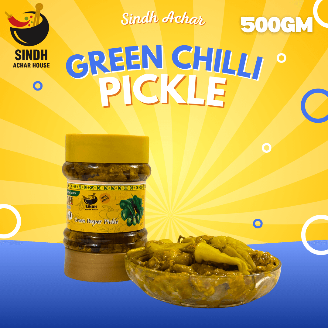 Green Chilli Pickle (500g)